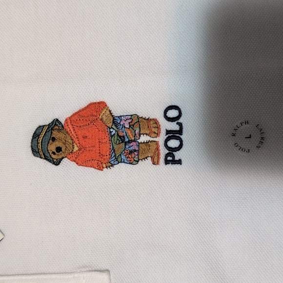 Ralph Lauren Classic Fit Polo Bear Mesh Polo Shirt 100% cotton. - Picture 4 of 10